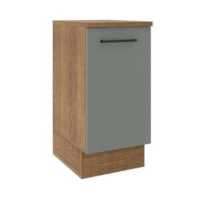 Balcão Madesa Agata 40 Cm 1 Porta Rustic Cinza
