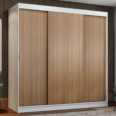 Guarda-roupa Casal Reno 3 Portas de Correr Madesa