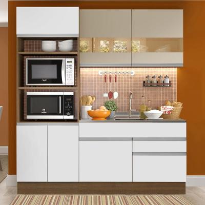 Cozinha Compacta Helen 6 Portas e 2 Gavetas Madesa 