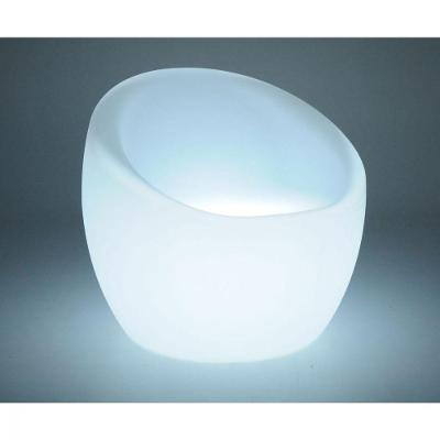 Poltrona Tramontina Lumiere Com Lâmpada Led Em Polietileno