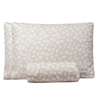 Jogo De Lençol Queen Bouti Basic Estampado 180 Fios 3 Peças - Poa Creme