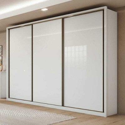 Guarda Roupa Casal Spazio Móveis Lopas Branco