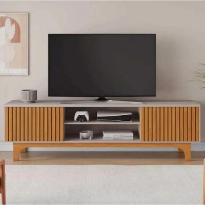 Rack Para Tv Até 70" Trunfo Jcm Movelaria - Cinamomo/off