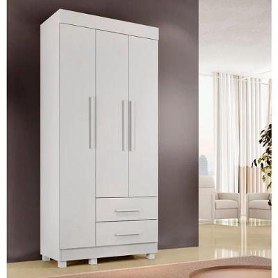 Guarda Roupa Copacabana New 3 Pts Branco - Benetil