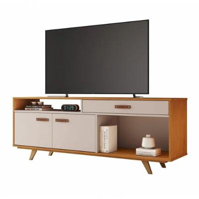 Rack ímpar Para Tv Até 65" Jcm Movelaria - Cinamomo/off