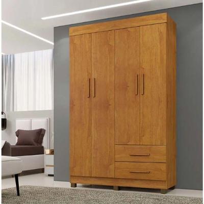 Guarda Roupa Copacabana New 4 Portas Benetil Móveis - Cinamomo