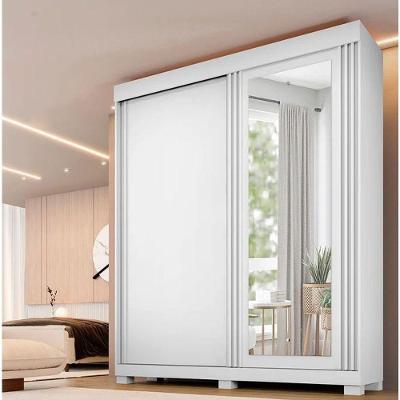 Guarda Roupa Mônaco 100%mdf 2 Portas Branco - Benetil