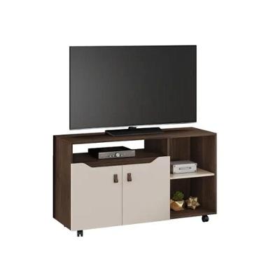 Rack Seleto Para Tv Até 49" Jcm Movelaria - Café Soft/off