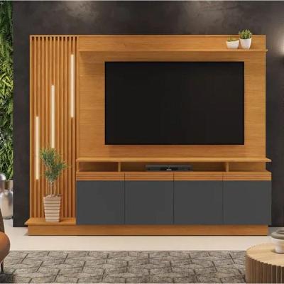 Home Absoluto Tv Até 65" Jcm Movelaria - Cinamomo/grafite