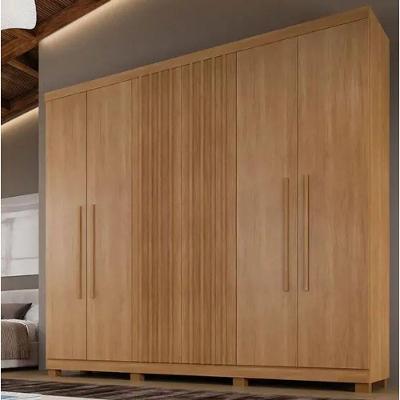 Guarda Roupa Millano 6 Portas 100%mdf Cinamomo - Benetil