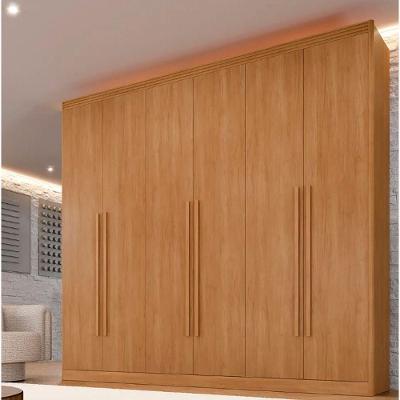 Guarda Roupa Cancun 6 Portas 100%mdf Cinamomo - Benetil