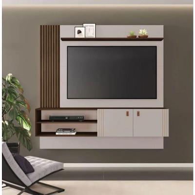 Painel Preciso Para Tv Até 65" Jcm Movelaria - Off/café Soft