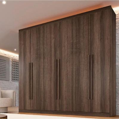 Guarda Roupa Cancun 6 Portas 100%mdf Imbuia - Benetil