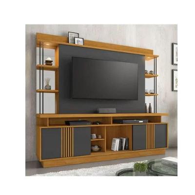 Home Esplendor Tv Até 65" Jcm Movelaria - Cinamomo/grafite