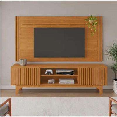 Rack Com Painel Tv Até 70" Trunfo Jcm Movelaria - Cinamomo
