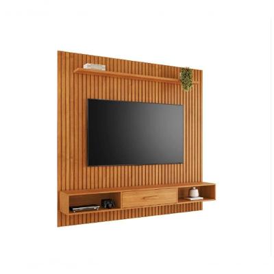 Painel Alívio Para Tv Até 65" Com Nicho Jcm - Cinamomo