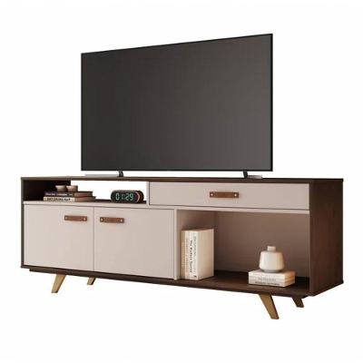 Rack ímpar Para Tv Até 65" Jcm Movelaria - Café Soft/off
