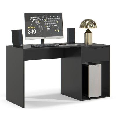 Mesa Escrivaninha 1 Gaveta Com Suporte Para Cpu Flop Preto
