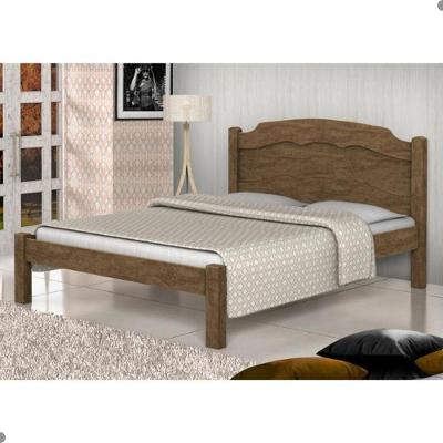 Cama Casal Maia Castanho Fosco