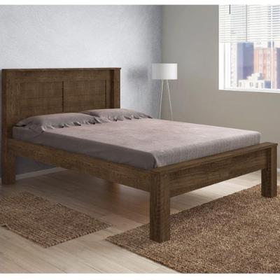 Cama Casal Com Cabeceira Roma Malbec