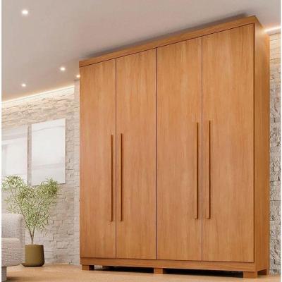 Guarda Roupa Filadélfia 4 Pts 100% Mdf Cinamomo - Benetil