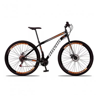 Bicicleta Aro 29 Shimano Traseiro Aço 21 Velocidades Marchas Cor:laranja