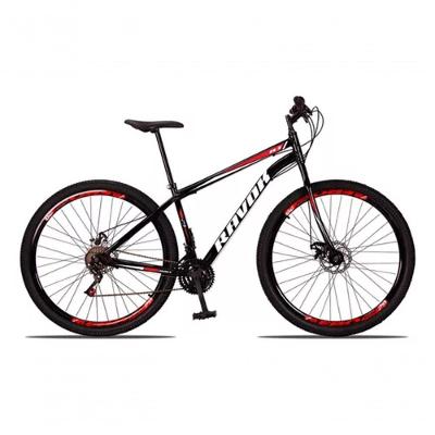 Bicicleta Aro 29 Shimano Traseiro Aço 21 Velocidades Marchas Cor:vermelho