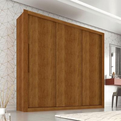 Guarda Roupa Casal 3 Portas 4 Gavetas Panamá Sallêto Móveis Cinamomo