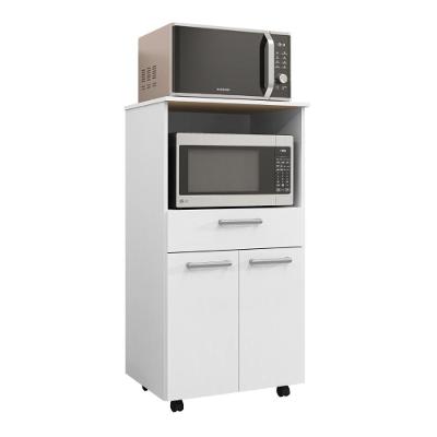 Balcão De Cozinha Com 2 Portas E 1 Gaveta Sevilha Branco