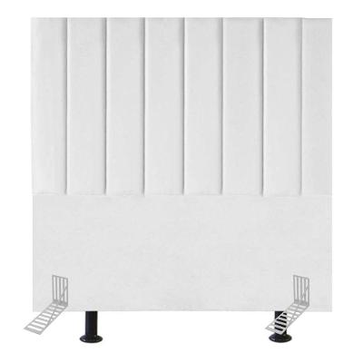 Cabeceira Cama Casal Queen Size 160 Cm Lívia Corino E Frame branco