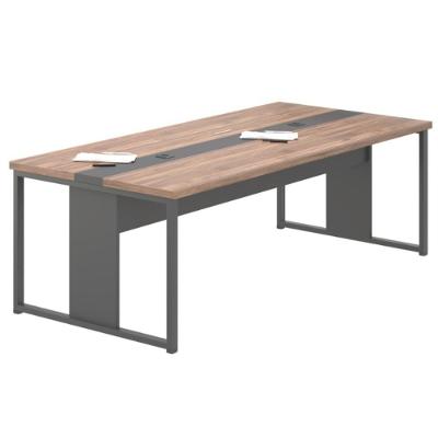Mesa De Reunião Para Escritório Com Caixa De Tomada