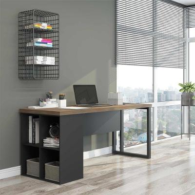 Mesa De Escritório 1.80 Silva Nogueira Preto