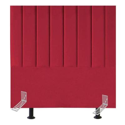 Cabeceira Cama Casal Queen Size 160 Cm Lívia Suede E Frame vermelho