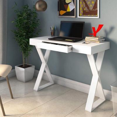 Mesa Para Trabalho Abbiadori Branco