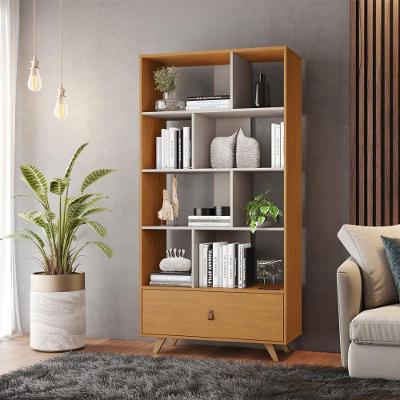 Livreiro Office Giga Candian Jcm Movelaria Cinamomo Com Off White