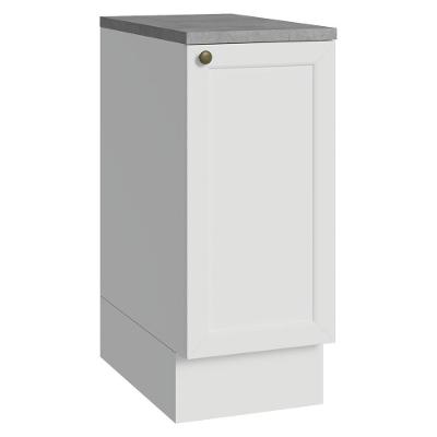Balcão De Cozinha 35 Cm 1 Porta Branco Vik Madesa Branco