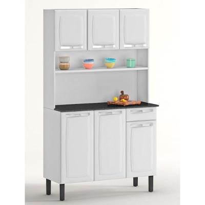 Armário De Cozinha Rose 6 Portas 1 Gaveta I3g1-105 Itatiaia Branco