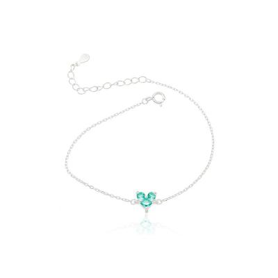 Pulseira Minimalista Três Pontos De Luz Prata 925