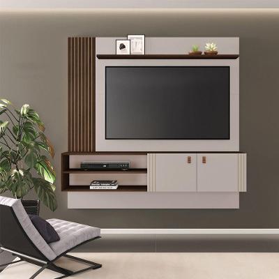 Painel Preciso Candian Jcm Movelaria Off White Com Café