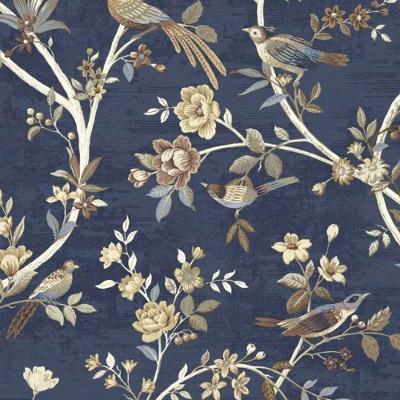 Papel De Parede Thema Animais Azul 28849
