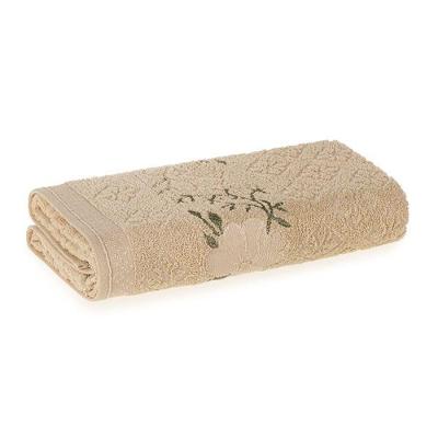 Toalha De Banho Yuna Karsten Fio Cardado Grão/pérola