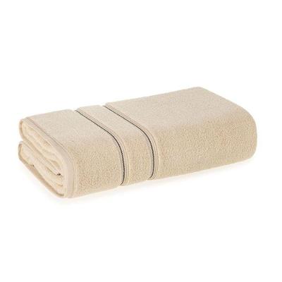Toalha Banhão Fio Zero Twist 100% Algodão Plaza Grão/preto