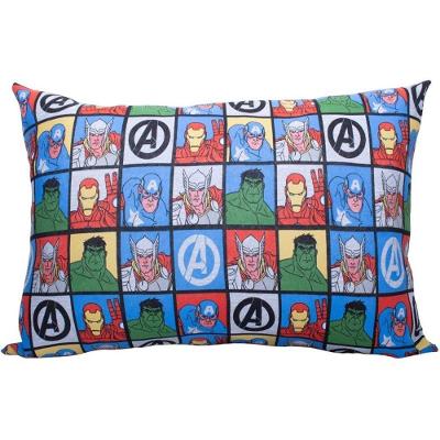 Fronha Avulsa Disney 50x70cm Malha 100% Algodão Mescla Avengers