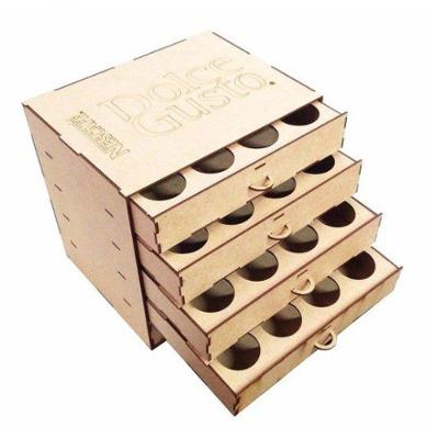 Porta Capsula Com 5 Gavetas Em Mdf