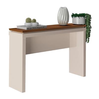 Balcão Aparador Para Sala De Estar Roma Off White Cedro