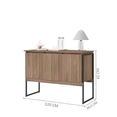 Buffet Moderno 3 Portas Londres Affara Preto