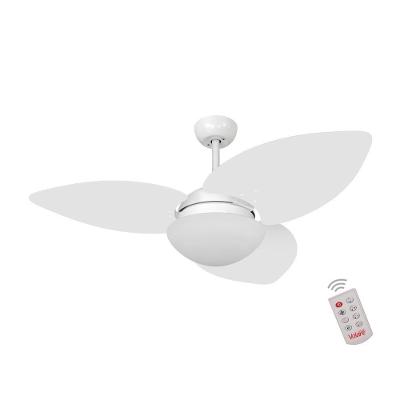 Ventilador De Teto Dormamu Branco Fosco 3 Pás Branco 220V Com Controle