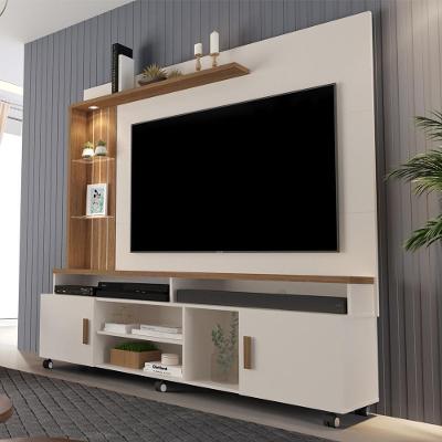 Home Para Tv Plote Off White E Canela