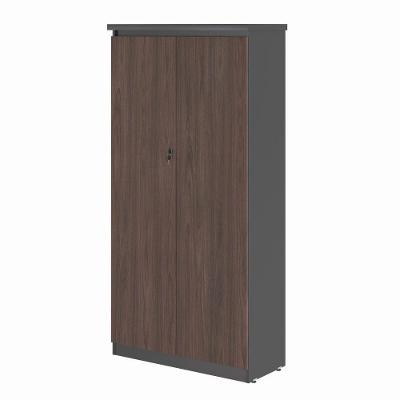 Armario Com2 Portas 4 Prateleiras Freijó Preto