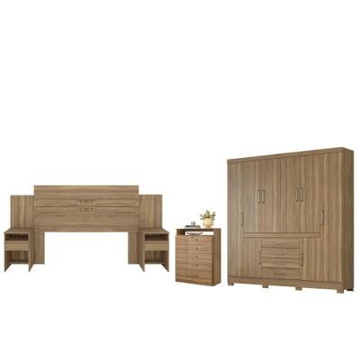 Conjunto Quarto De Casal Completo Trieste Amendola